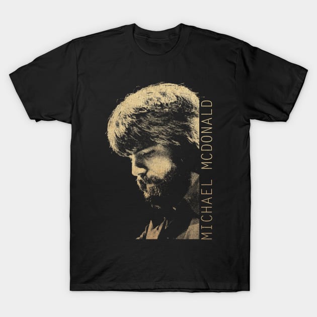 Retro Michael McDonald T-Shirt by GekNdangSugih